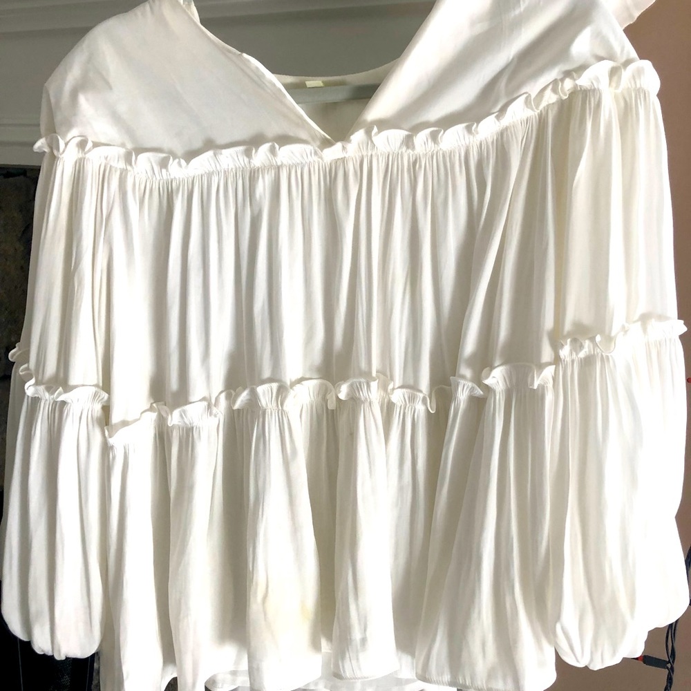 Gianni bindi blouse white